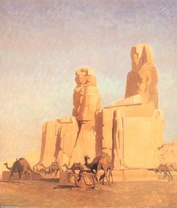 The Colossi Of Thebes, Memnon And Sesostris — Jean-léon Gérôme, Orientalism