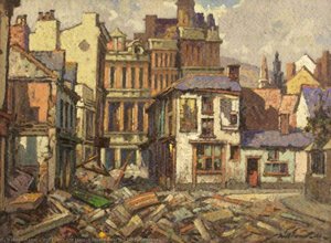 St Mary's Square after the Blitz, Swansea