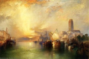 View Of Venice — Thomas Moran