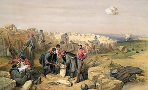 Russian Rifle Pit — William Simpson