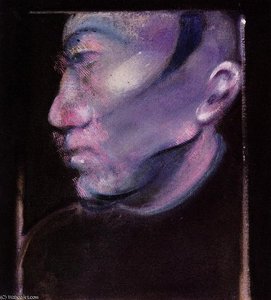 Zwei Studien Zum Porträt Von Richard Chopping — Francis Bacon