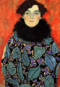 Portrait Of Johanna Staude (unfinished) — Gustav Klimt, Vienna Secession