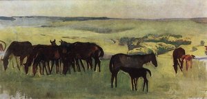 A Herd Of Horses — Zinaida Serebriakova