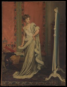Before The Mirror — Pierre-paul-léon Glaize