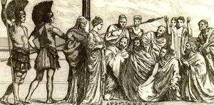 Psyche Venerated By The People — Max Klinger