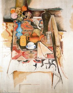 Still Life With Lamp — Balthus