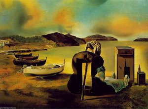 Dalí The Weaning Of Furniture-nutrition — Salvador Dalí, Surrealism