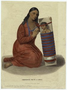 Chippeway Squaw ^ Child — Charles Bird King