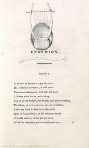 Drawing Of A Lyre And An Oboe In — John Keats Jennings
