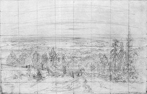 River Floods, Such As Seas — Ivan Ivanovich Shishkin