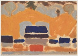 Landscape With Houses — Arthur Garfield Dove