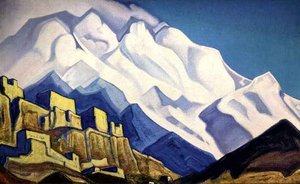 Tibet Monastery — Nicholas Roerich
