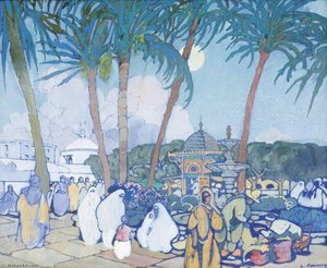 The Market before the Fishery Mosque