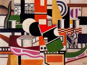 The Bridge Of The Tug — Fernand Léger