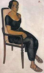 The Girl On The Chair — Aleksandr Deyneka