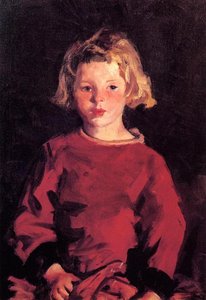 Bridget In Red — Robert Henri