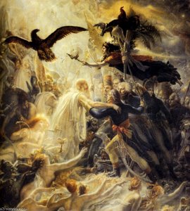 E The Apotheosis Of The French Heroes Who Died For Their Country — Anne-louis Girodet