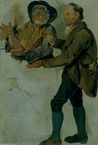 Woman With A Manservant — George Harvey