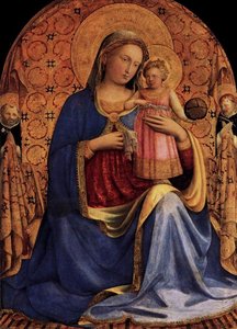 Madonna And Child — Fra Angelico, Early Renaissance