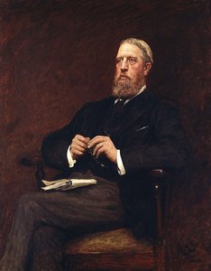 Portrait Of Spencer Compton Cavendish — Sir Hubert Von Herkomer, Academic Painting