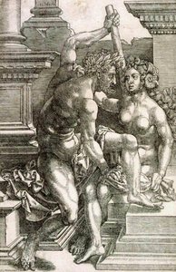 Hercules And Deineira — Jan Gossart