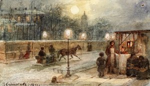 Evening In Petersburg — Vasily Ivanovich Surikov