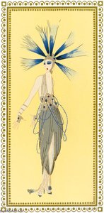 Vamps, L'empanachee — Erté