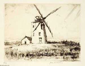 Le Moulin Abandonne, Vendee — Herman Armour Webster