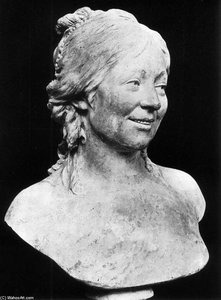 Busto De La Esposa Del Artista — Jean-antoine Houdon, Neoclassical Style