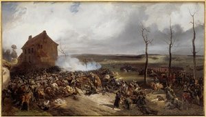Combat De Claye, 27 Mars 1814 — Eugene Louis Lami