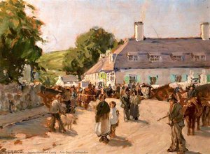 Fair Day, Cushendun — James Humbert Craig