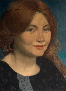 Head Of A Girl — John S Currie