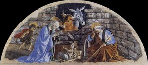 El Nacimiento De Cristo — Sandro Botticelli