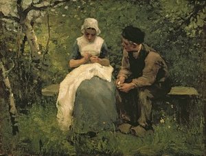 The Old, Old Story — Albert Neuhuys