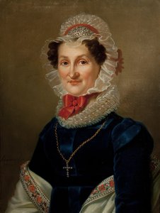 Portrait Of Teresa Hausner — Karl Gottlieb Schweikart