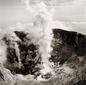 Crater And Magma, Mount St. Helens, Washington — Emmet Gowin