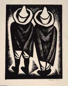 Two Mexicans — Howard Cook