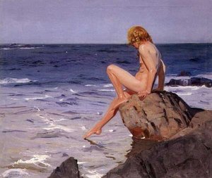 La bañista