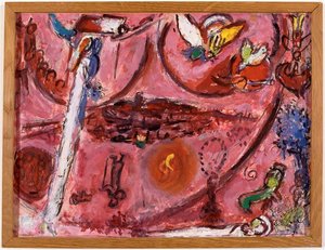 Song Of Songs Iii — Marc Chagall, Abstract Expressionism