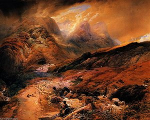 In the Pass of Glencoe, Argyllshire