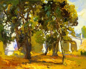 La Loma Bridge, Pasadena — Franz Bischoff, Impressionism