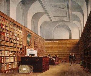 The King's Library, Buckingham House — James Stephanoff