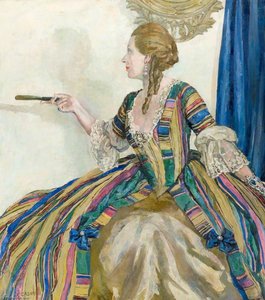 Miss Edith Evans In A Restoration Comedy — Ethel Léontine Gabain