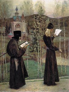 To Blagovest — Mikhail Nesterov