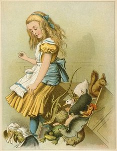 She Tipped Over The Fairy-box From Alice's — Sir John Tenniel