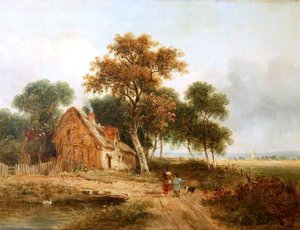 Farmhouse with Pond