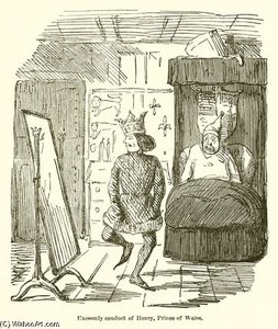 Unseemly Conduct Of Henry, Prince Of Wales — John Leech