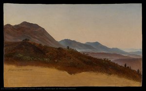 Landscape At Olevano Romano — Johann Joachim Faber