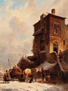 Arriving At The Inn