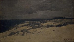 Bord de mer La mer du Nord